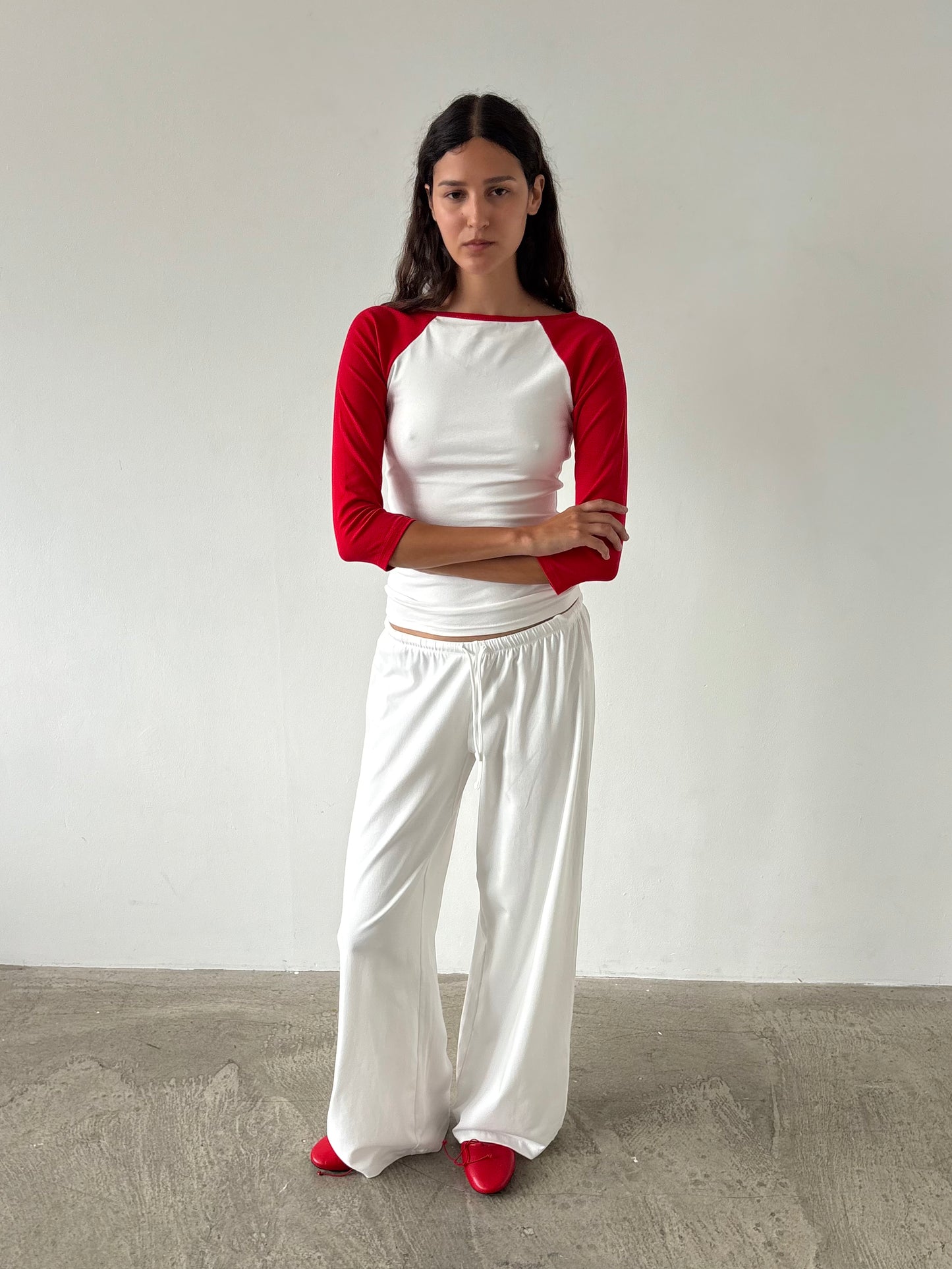 The Sadie Long Sleeve - Red