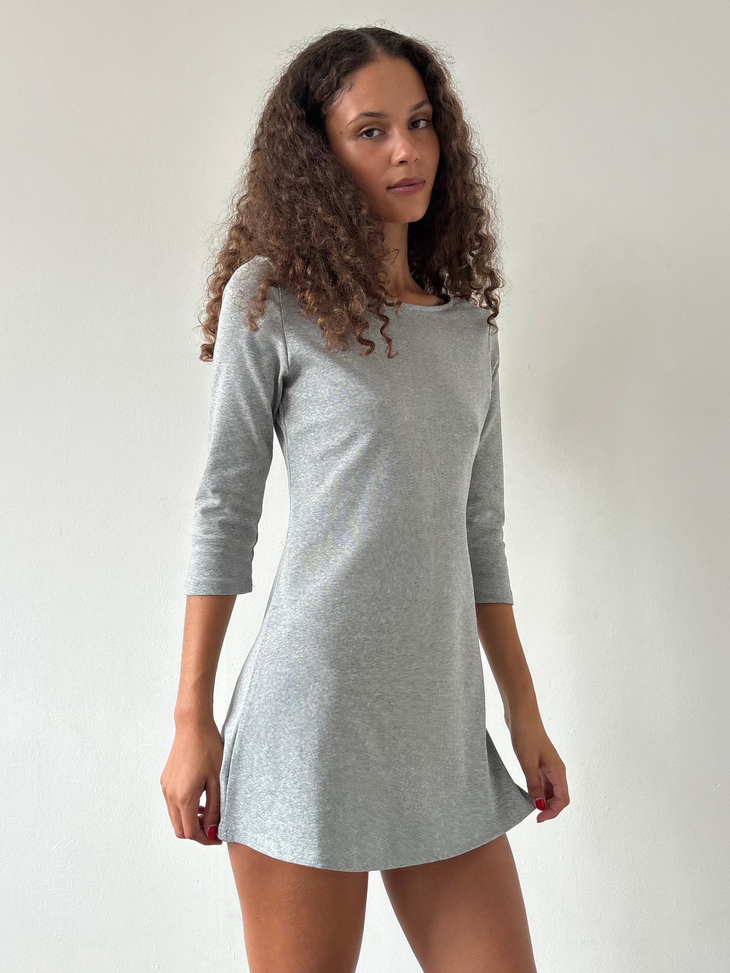 The Ottoline Dress - Grey