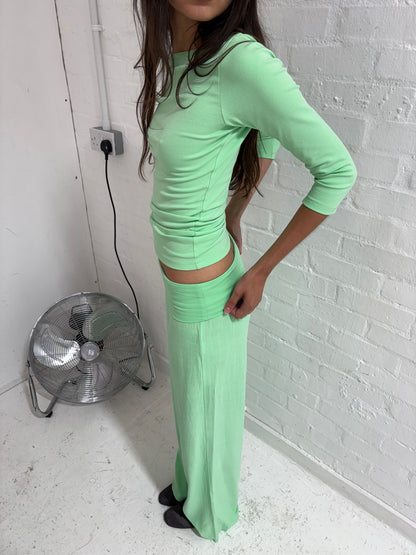 The Alma Trousers - Green