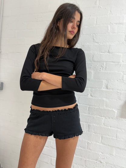 The Camille Long Sleeve - Black