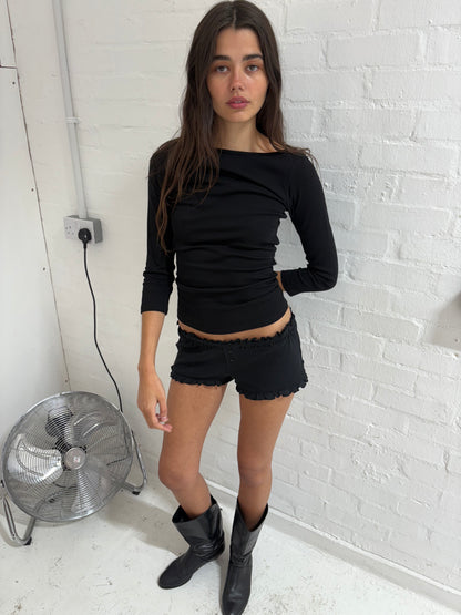 The Camille Long Sleeve - Black
