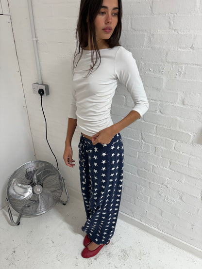 The Camille Long Sleeve - White