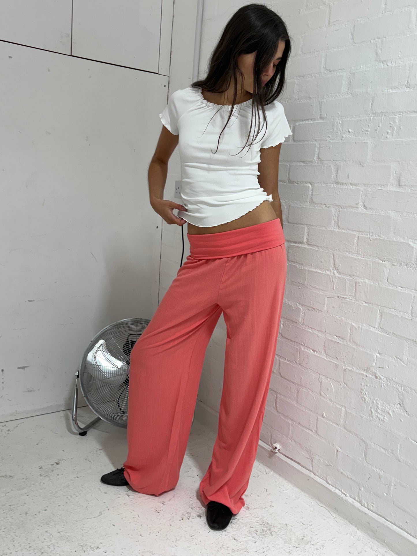 The Alma Trousers - Coral