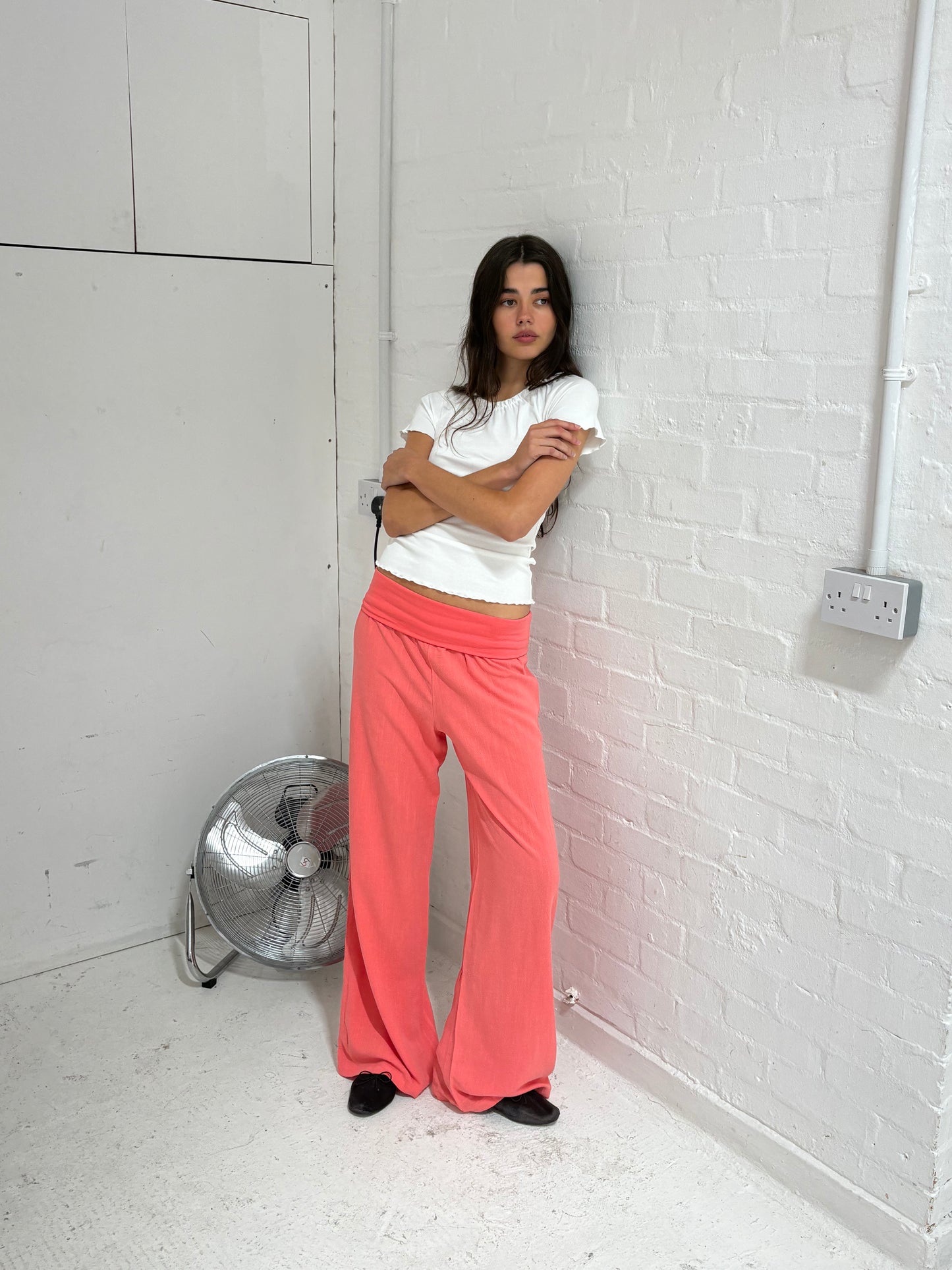 The Alma Trousers - Coral