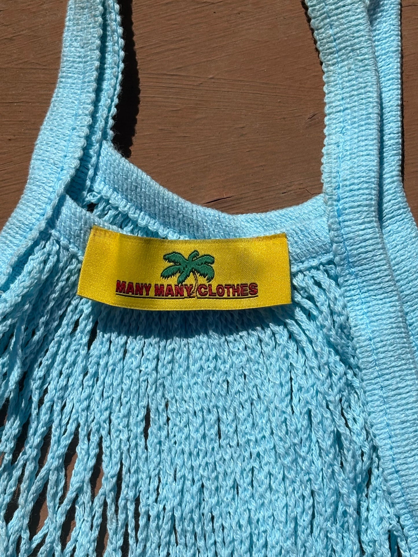 The Net Beach Bag - Turquoise
