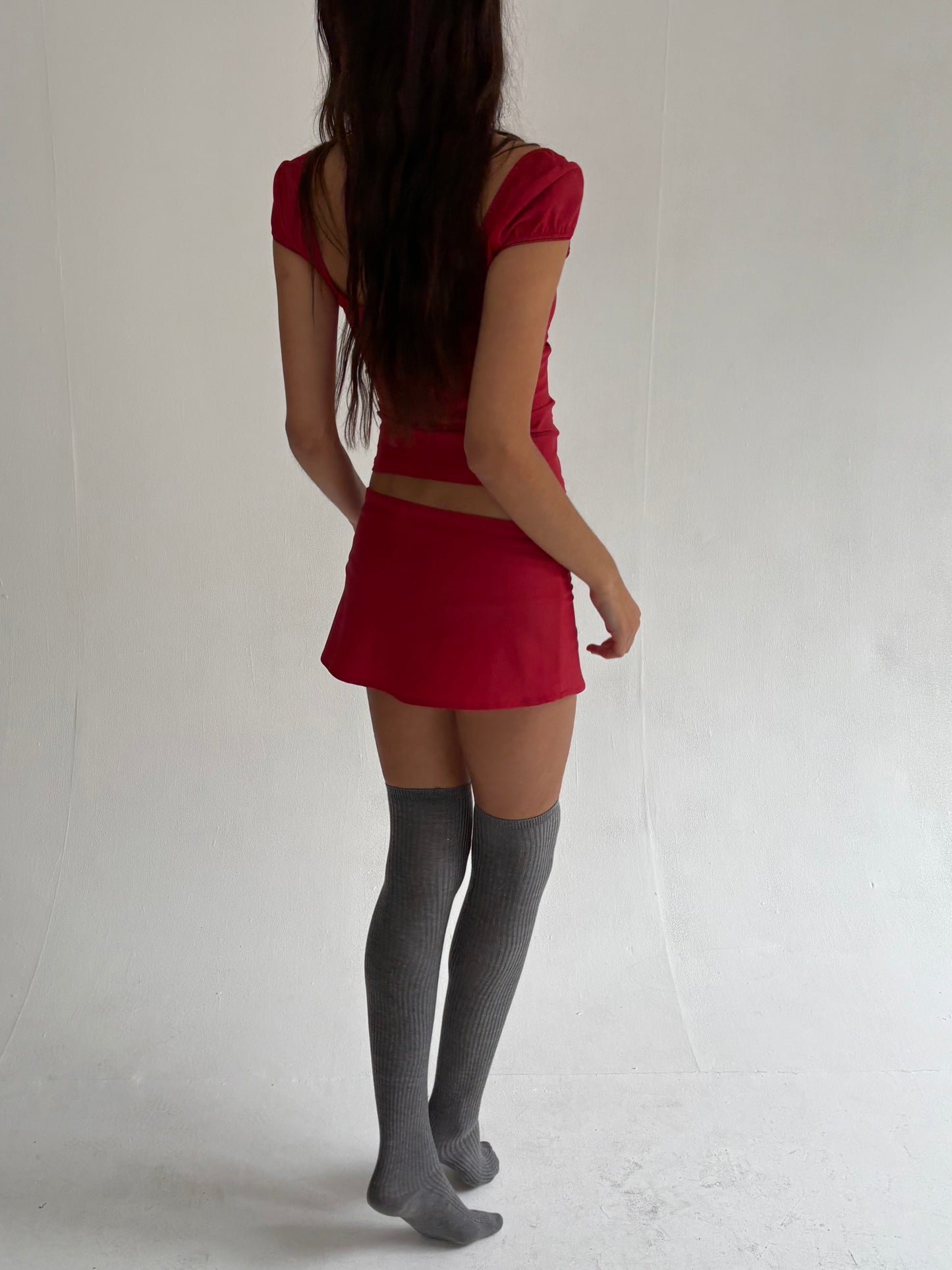 The Isla Skort - Red