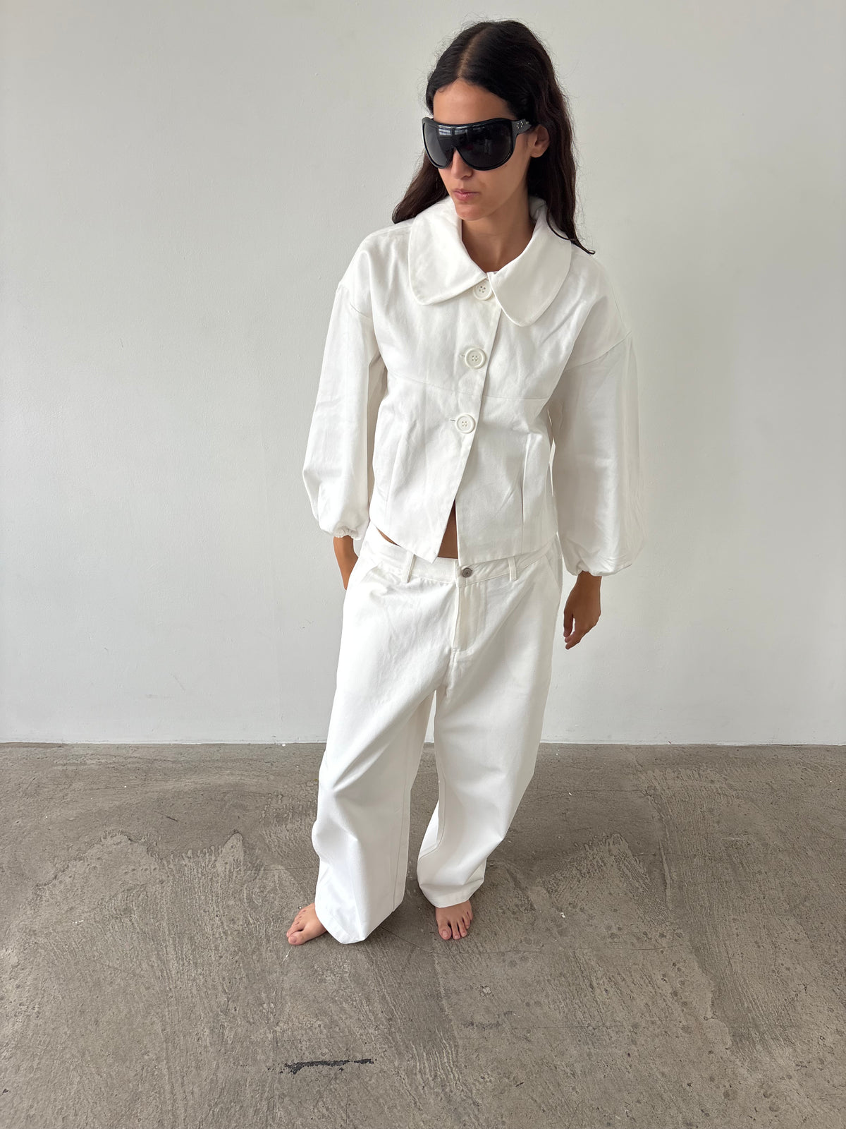 The Harlan Jacket - White