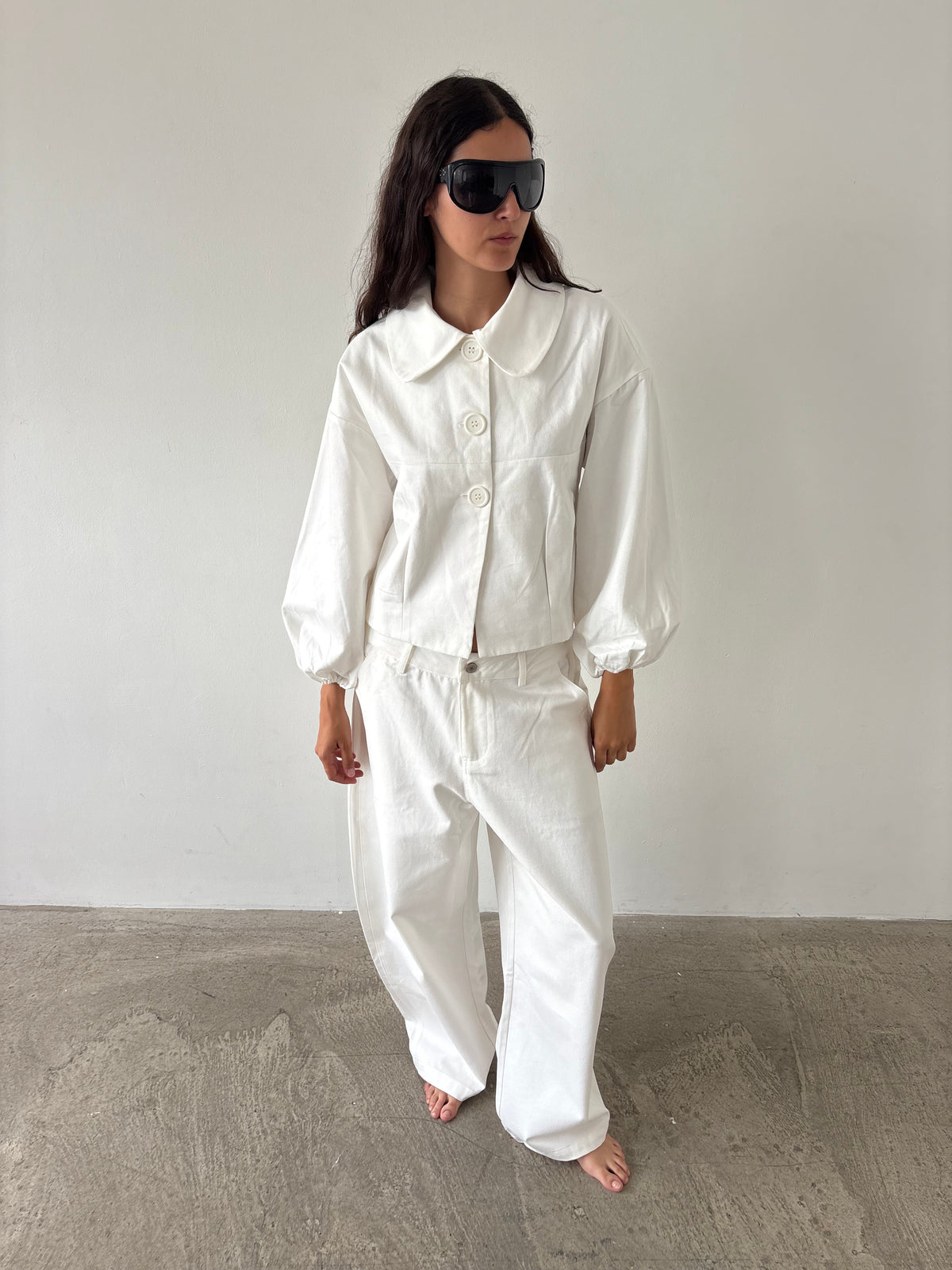 The Harlan Jacket - White