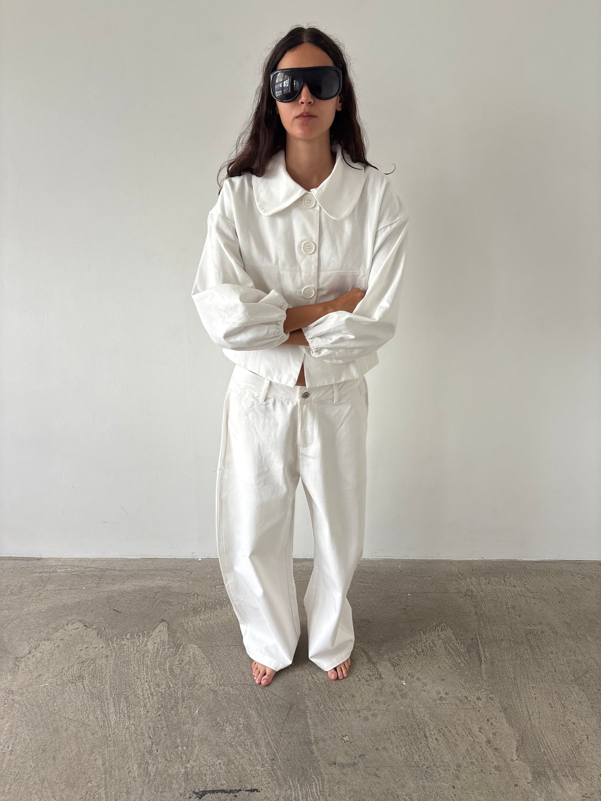 The Harlan Jeans - White