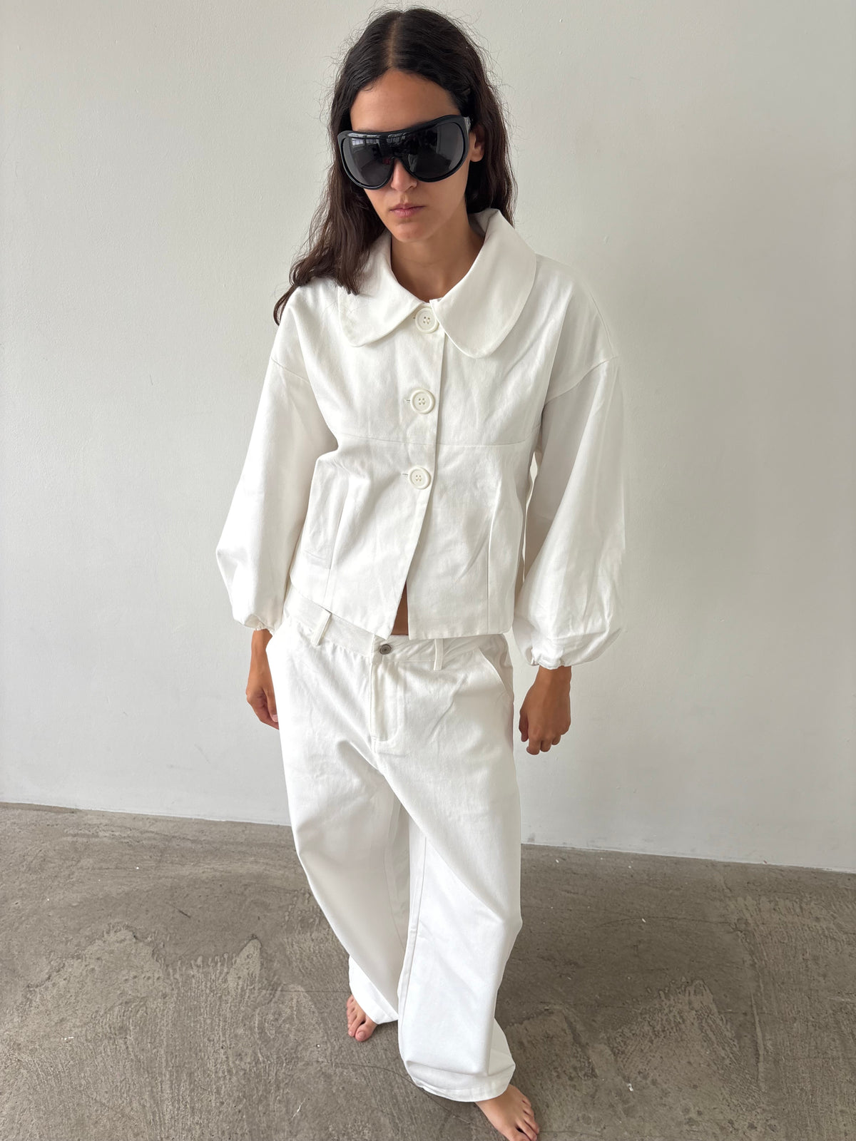 The Harlan Jeans - White