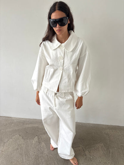 The Harlan Jeans - White