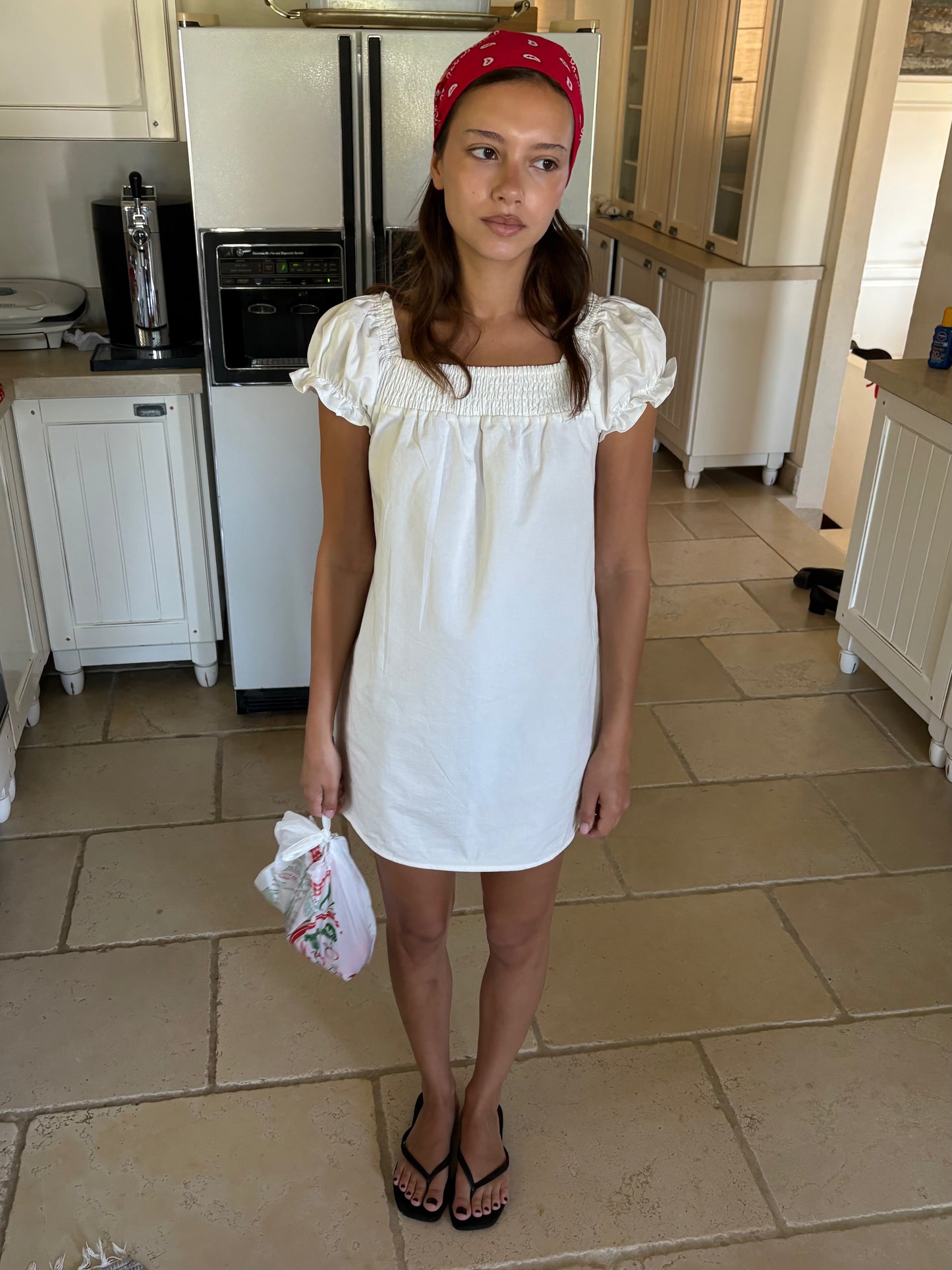 The Poppy Dress - White