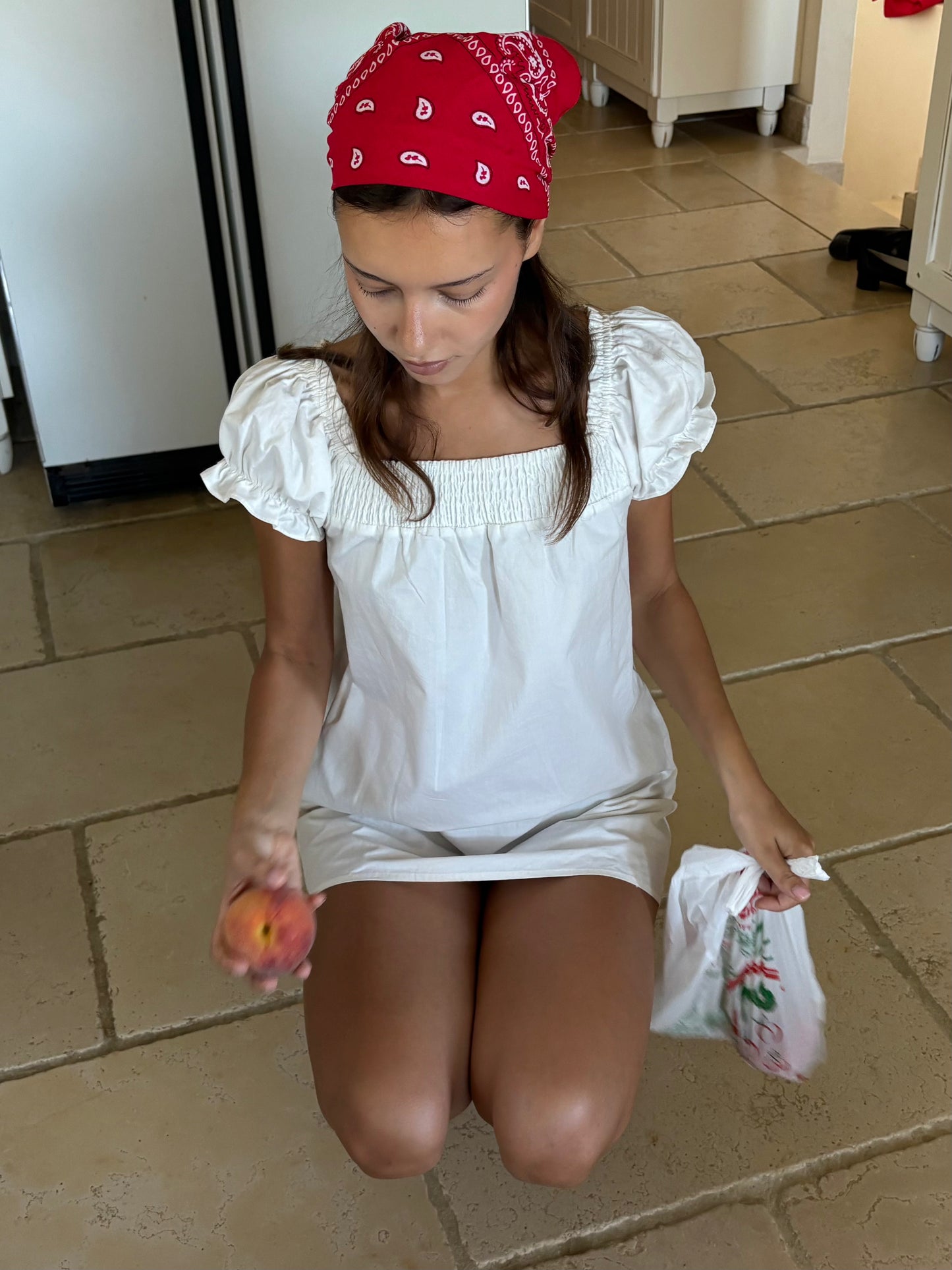 The Poppy Dress - White