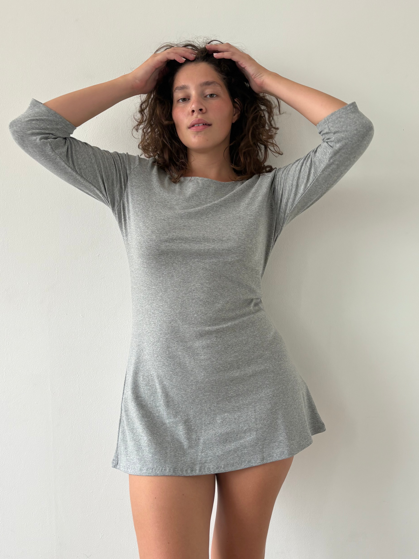 The Ottoline Dress - Grey