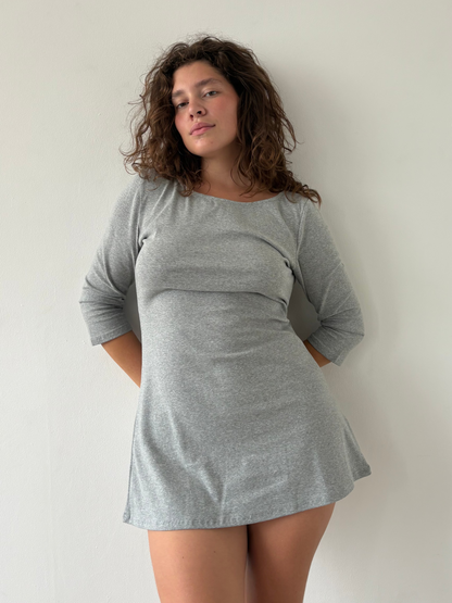 The Ottoline Dress - Grey