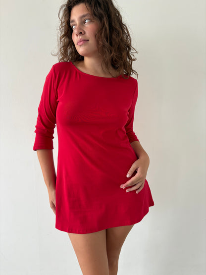The Ottoline Dress - Red