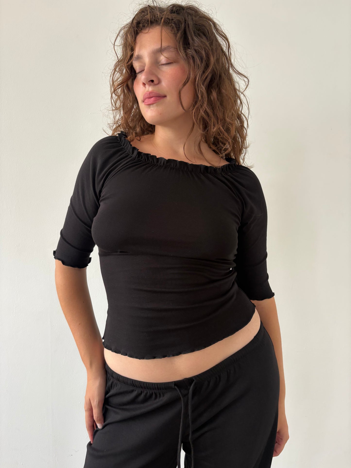 The Mila Top - Black
