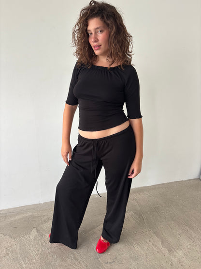 The Camille Trousers - Black