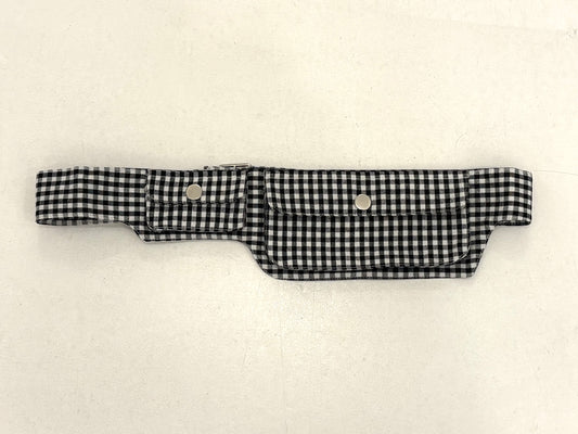 The Winona Belt - Navy Gingham