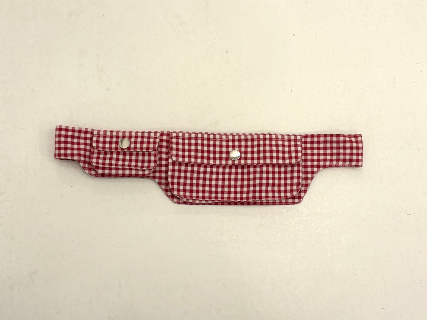 The Winona Belt - Red Gingham