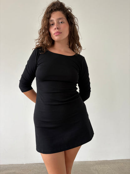 The Ottoline Dress (TALL) - Black