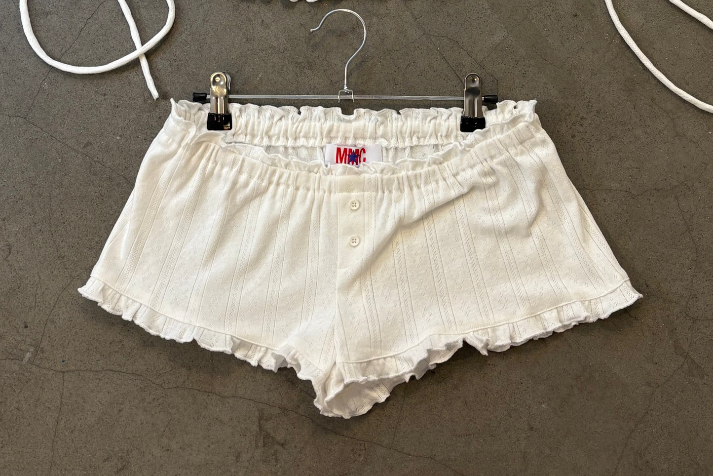 The Celine Short - White