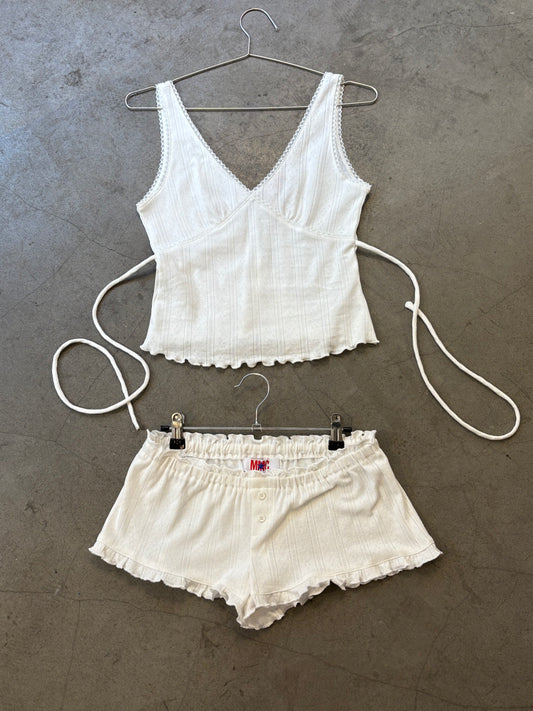 The Celine Vest - White