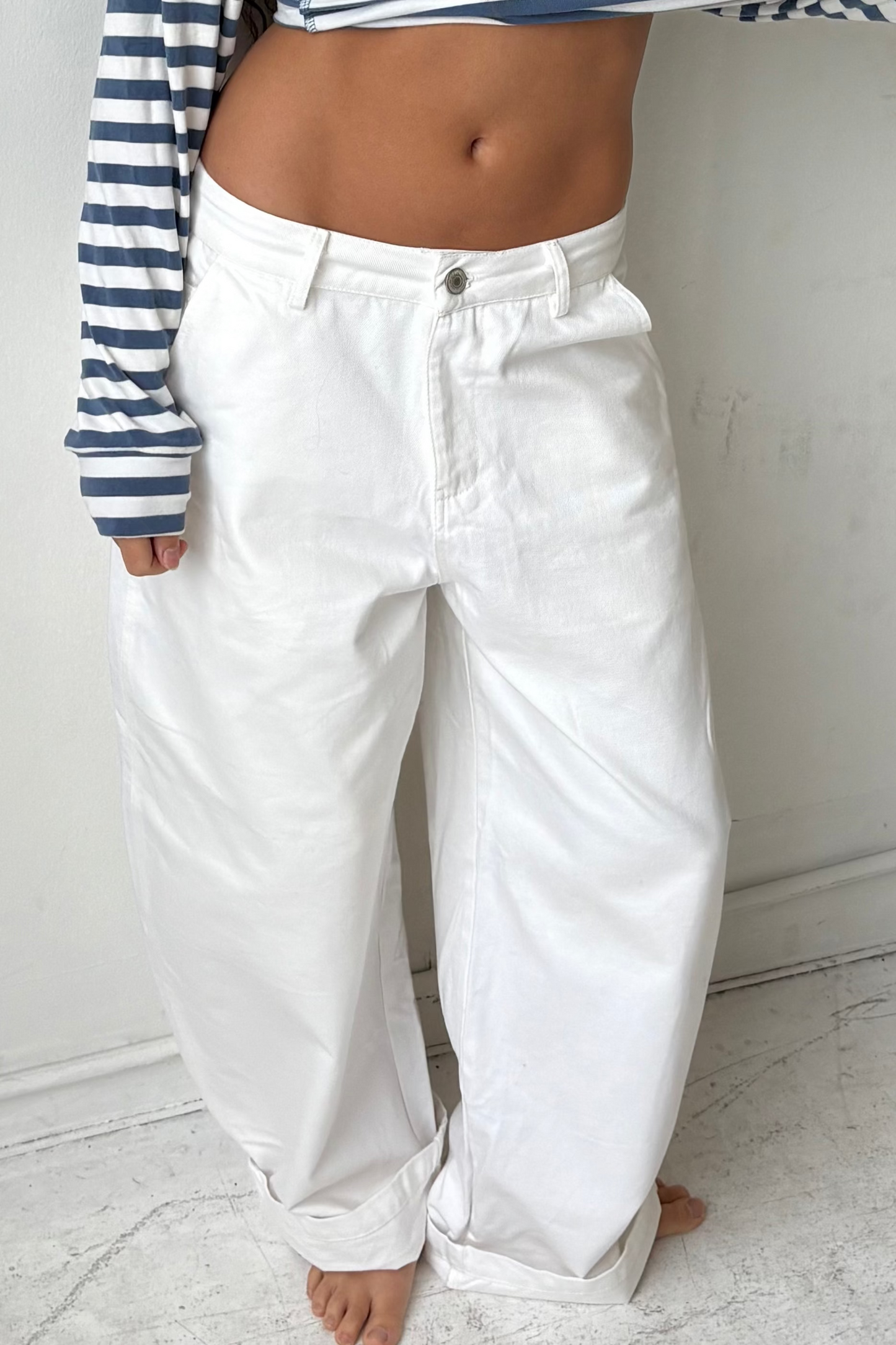 The Harlan Jeans - White