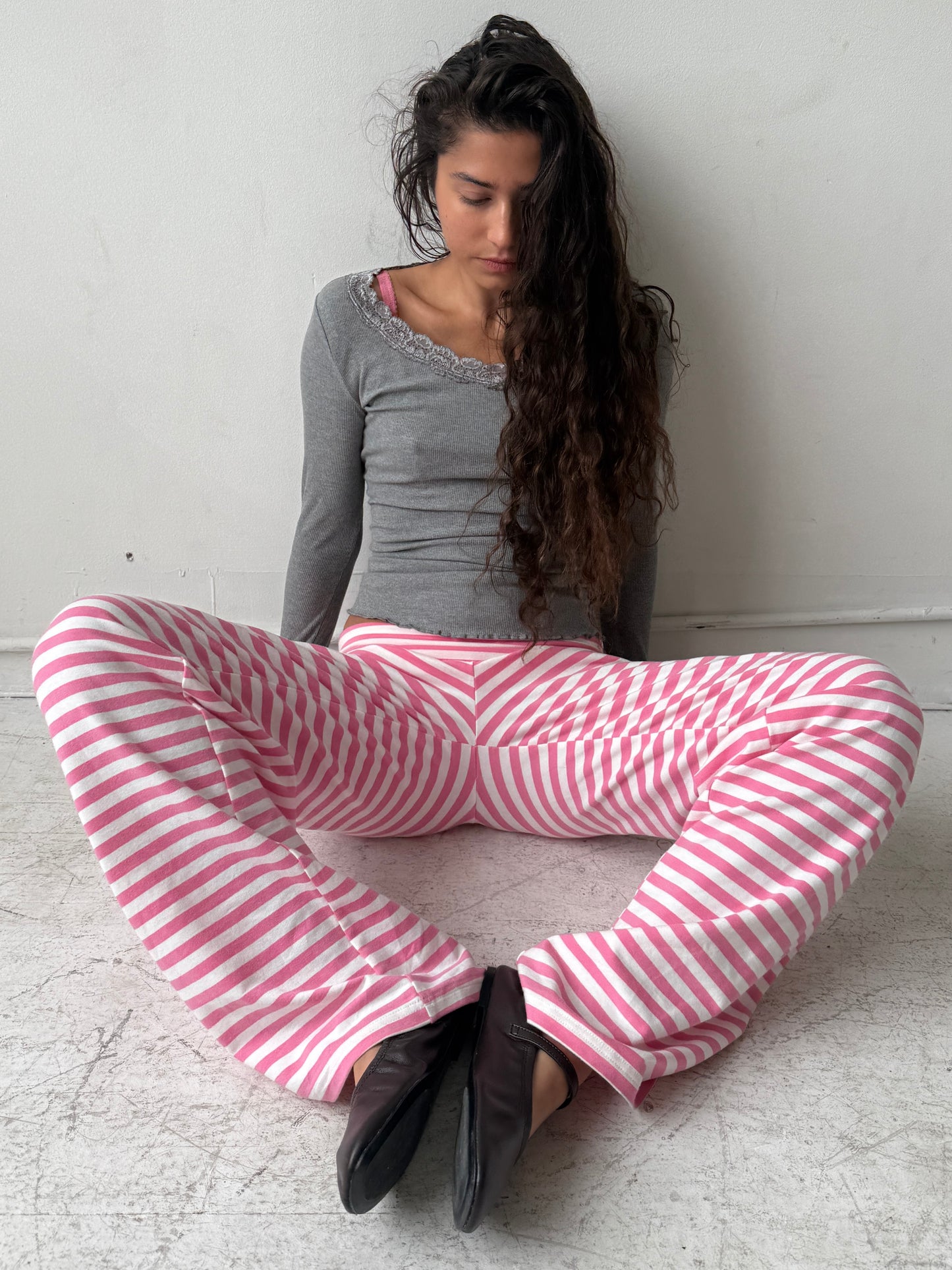 The Uma Long Sleeve Top - Grey