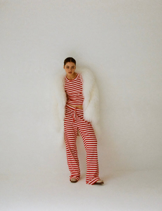 The Dallas Trousers - Red