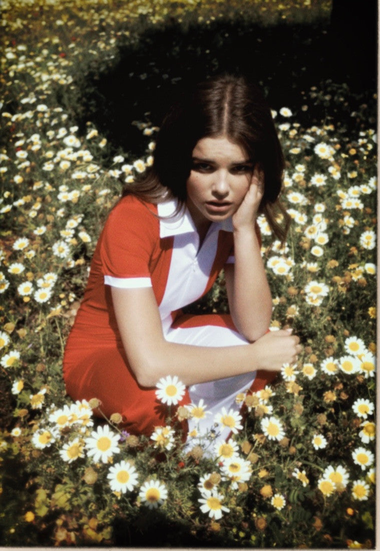 The Dolly Jumpsuit Red White