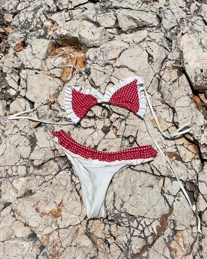 The Betsey Bikini - Red