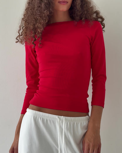 The Camille Top - Red