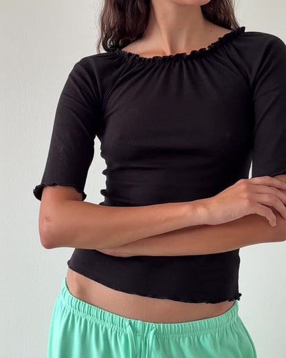 The Mila Top - Black